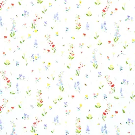 100 Aker Woods - Picnic Meadow White Yardage