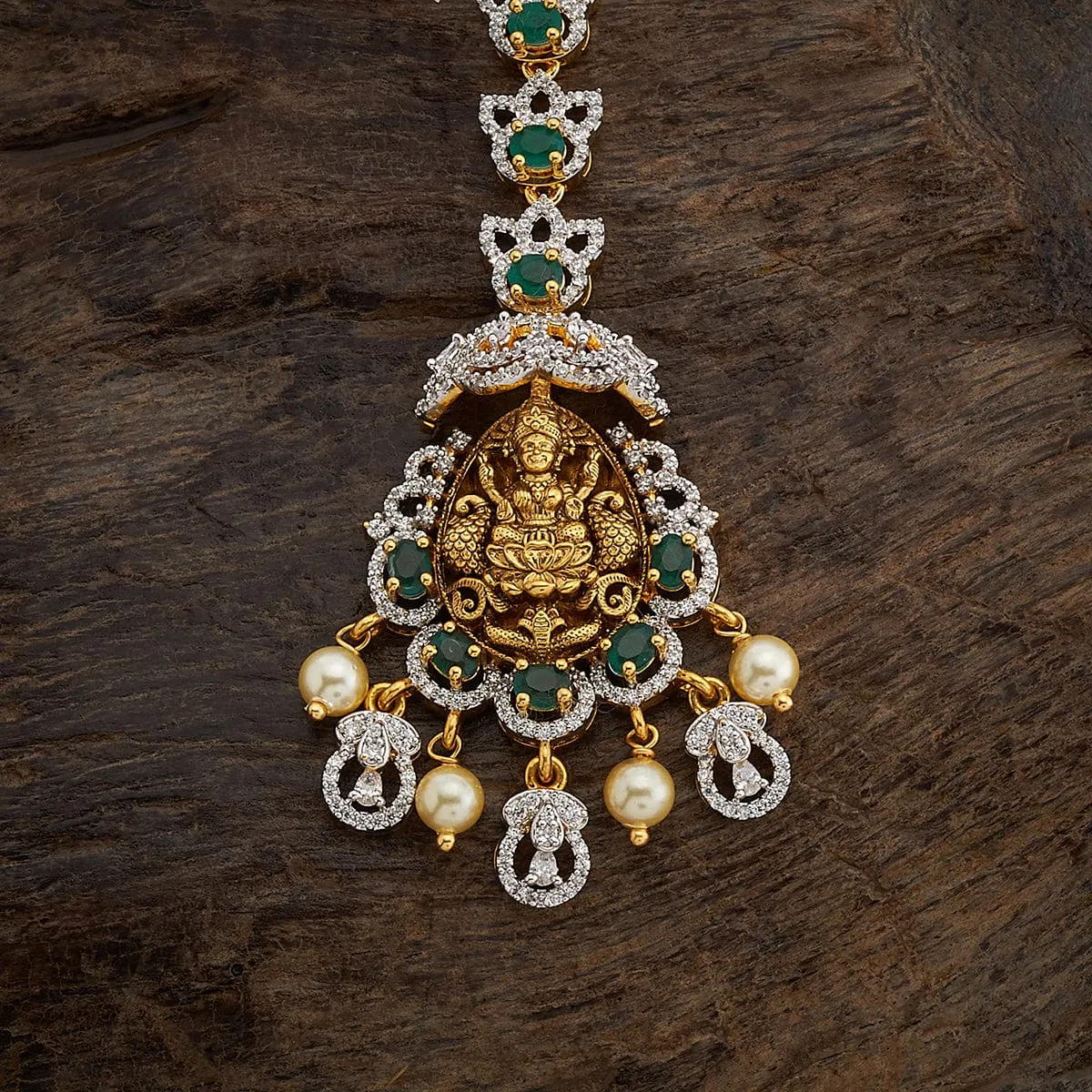 92.5 Silver Zircon Tikka 161479