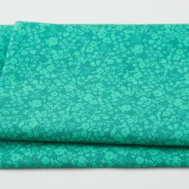 Adalee - Monotone Floral Malechite 2 Yard Cut