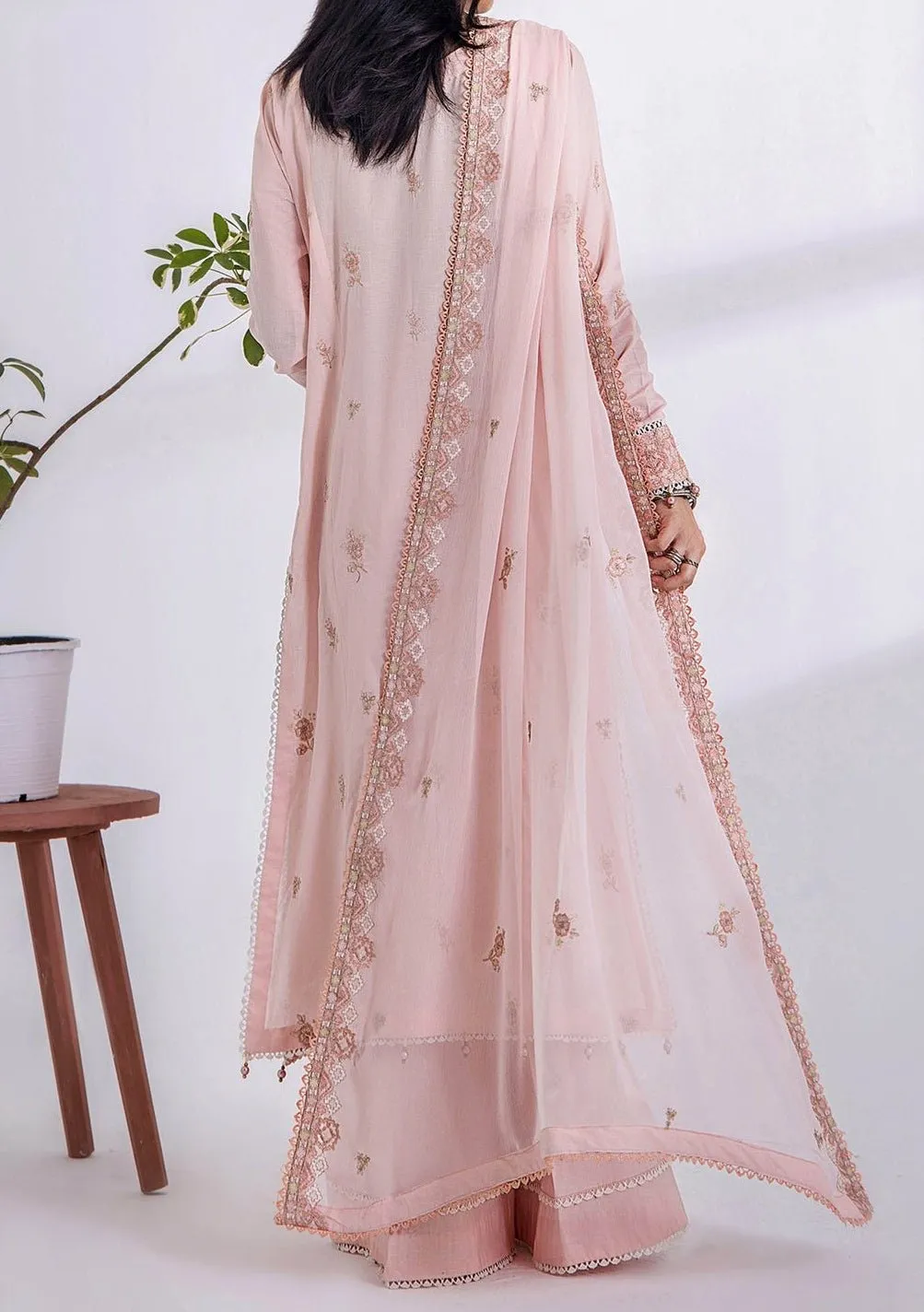 Adan's Libas Gull Pakistani Embroidered Lawn Dress