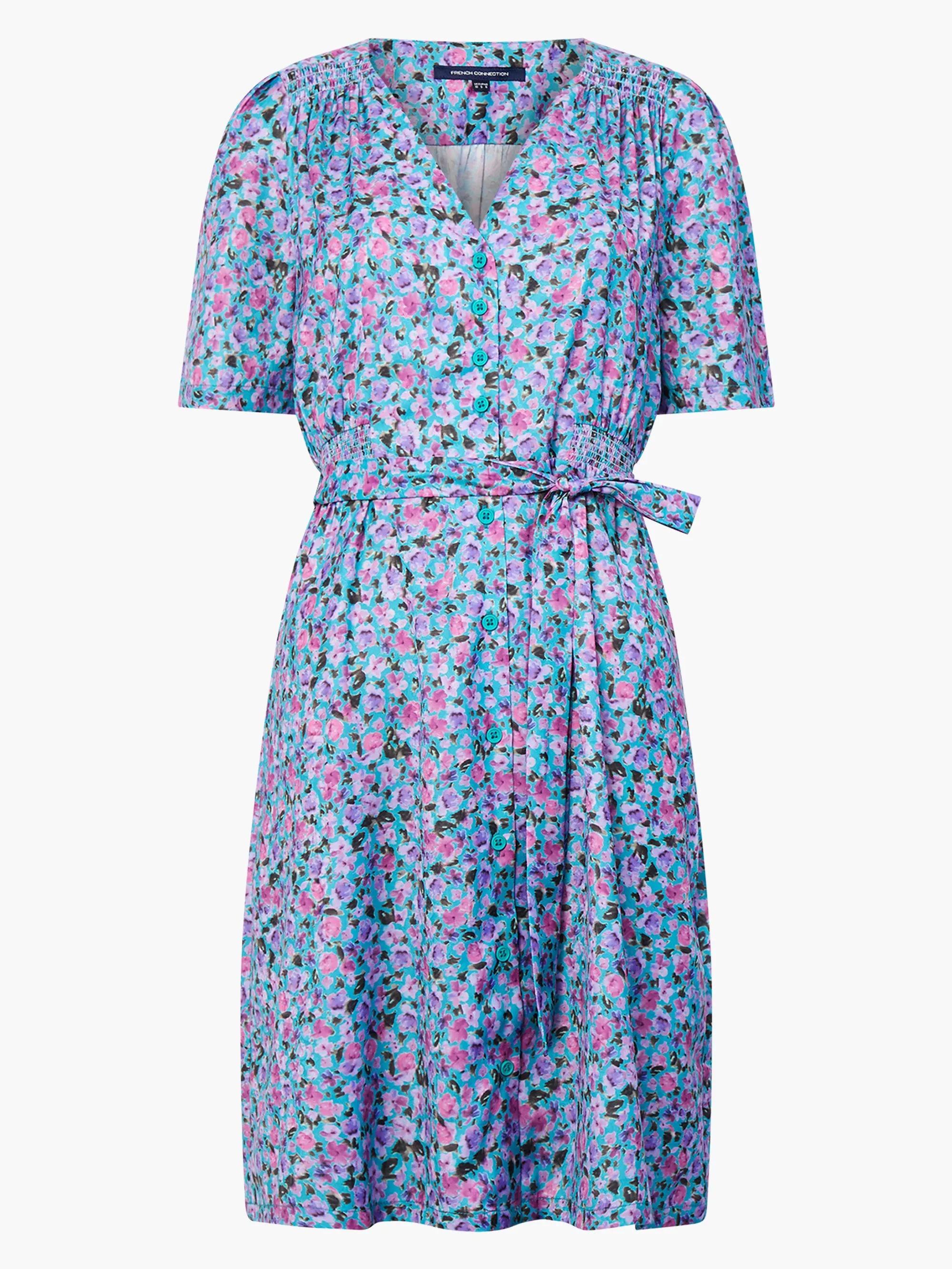 Alezzia Ely Jacquard Smock Dress