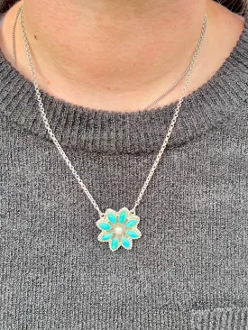 Ashkii Navajo Sterling Silver Necklace
