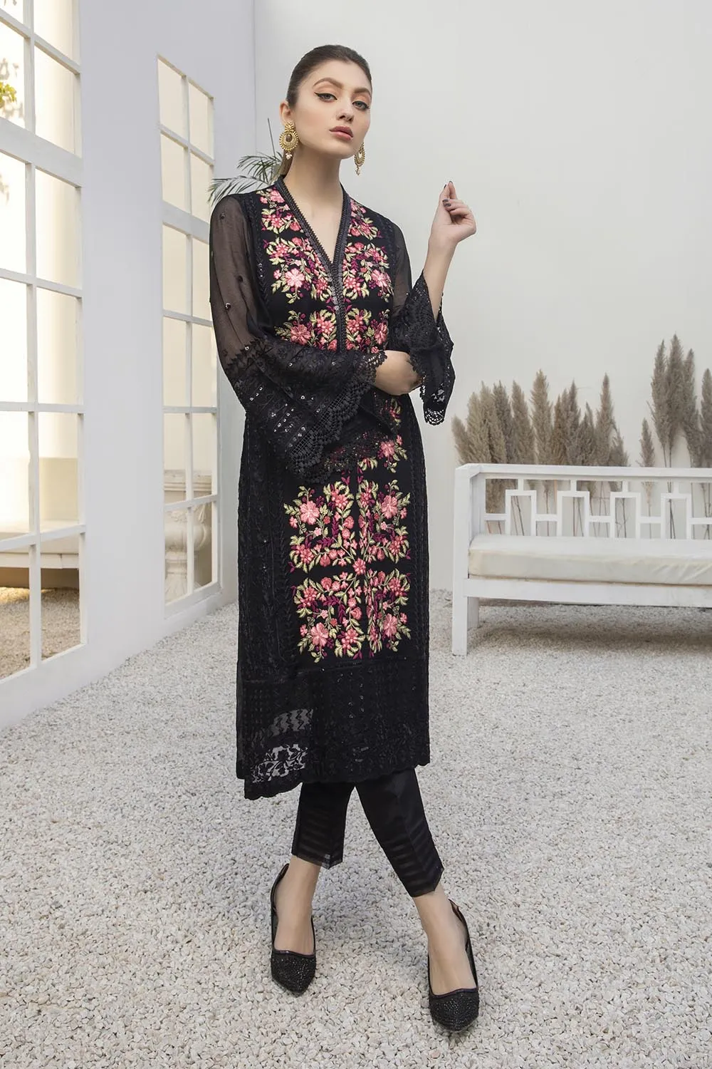 Azure Luxury Formal Kurtis 2021 – Noir Beaute