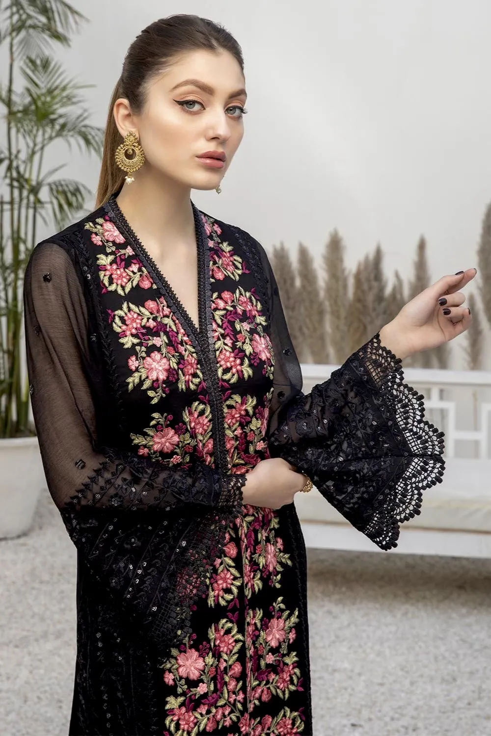 Azure Luxury Formal Kurtis 2021 – Noir Beaute