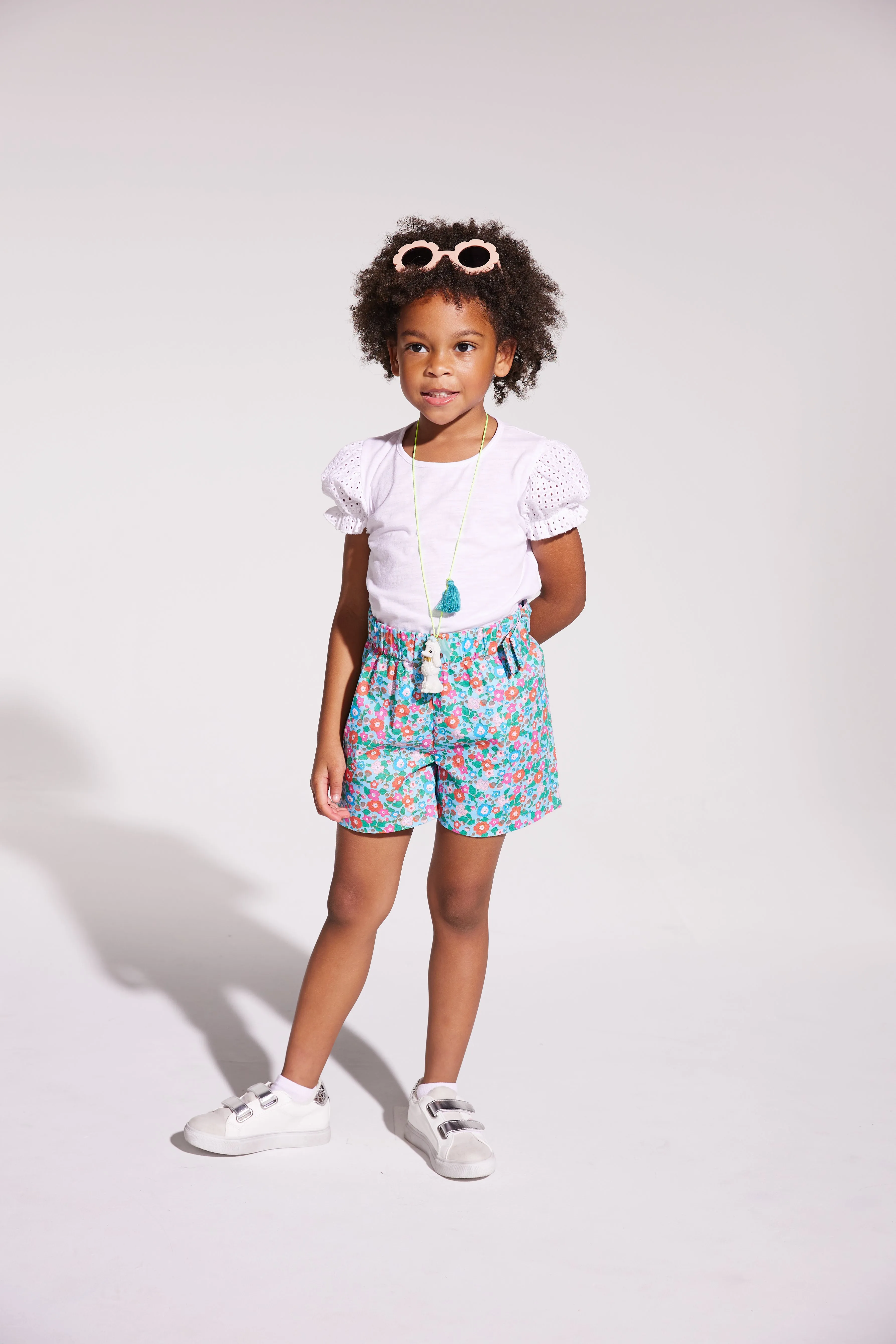 Bow Shorts | Blue Primrose (12)