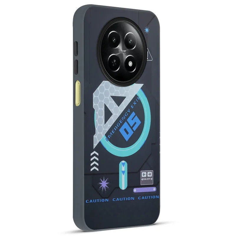 Circuit Printed Back Cover Case Realme 12 5G