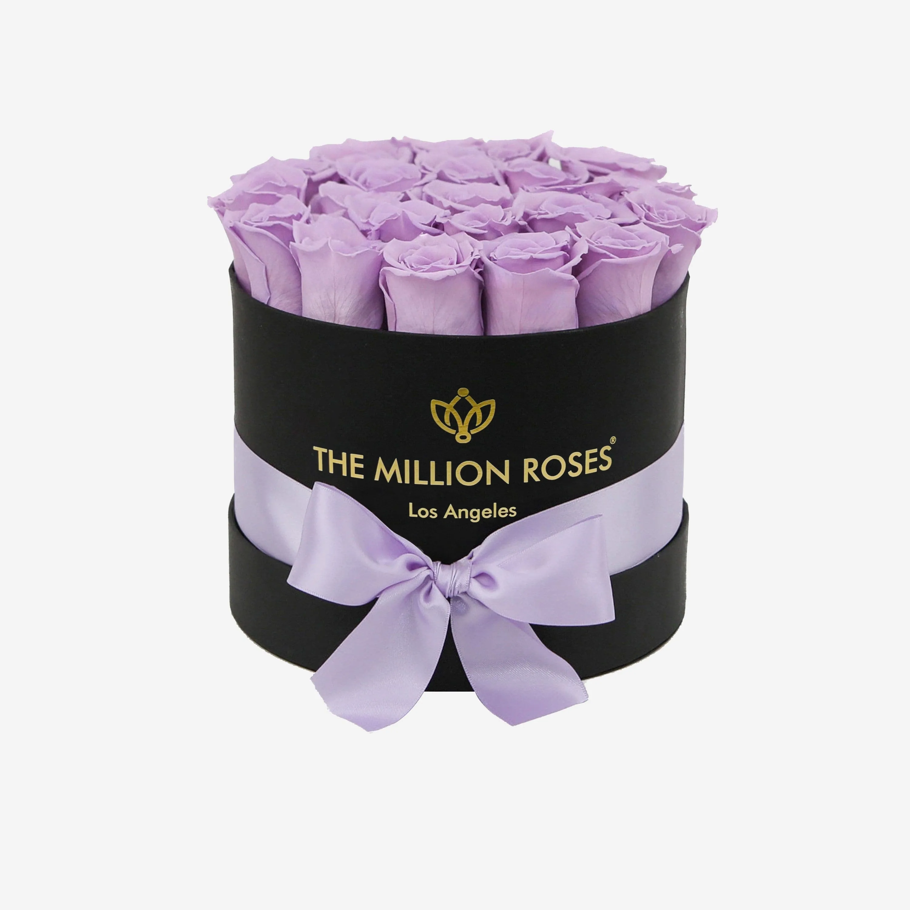 Classic Black Box | Lavender Roses