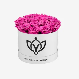 Classic White Box | Orchid Roses