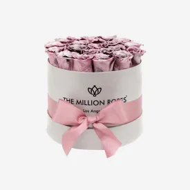 Classic White Box | Pink Gold Roses