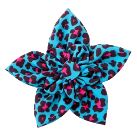 Collar Flower | Leopard Teal