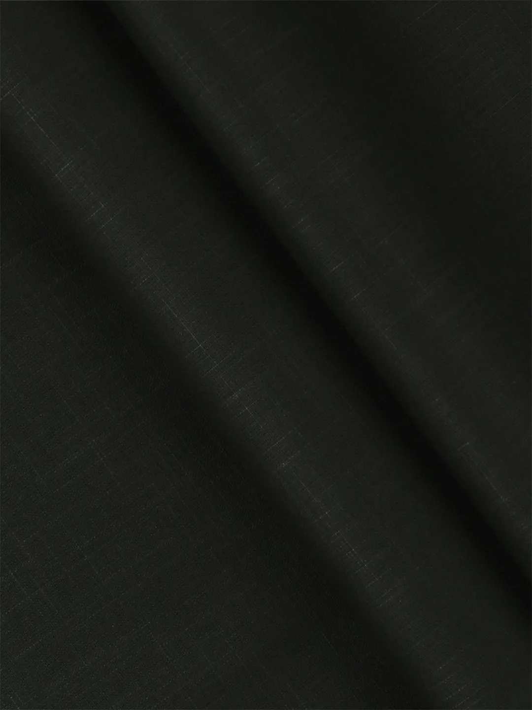 Cotton Rich Green Colour Plain Shirt Fabric Infinity