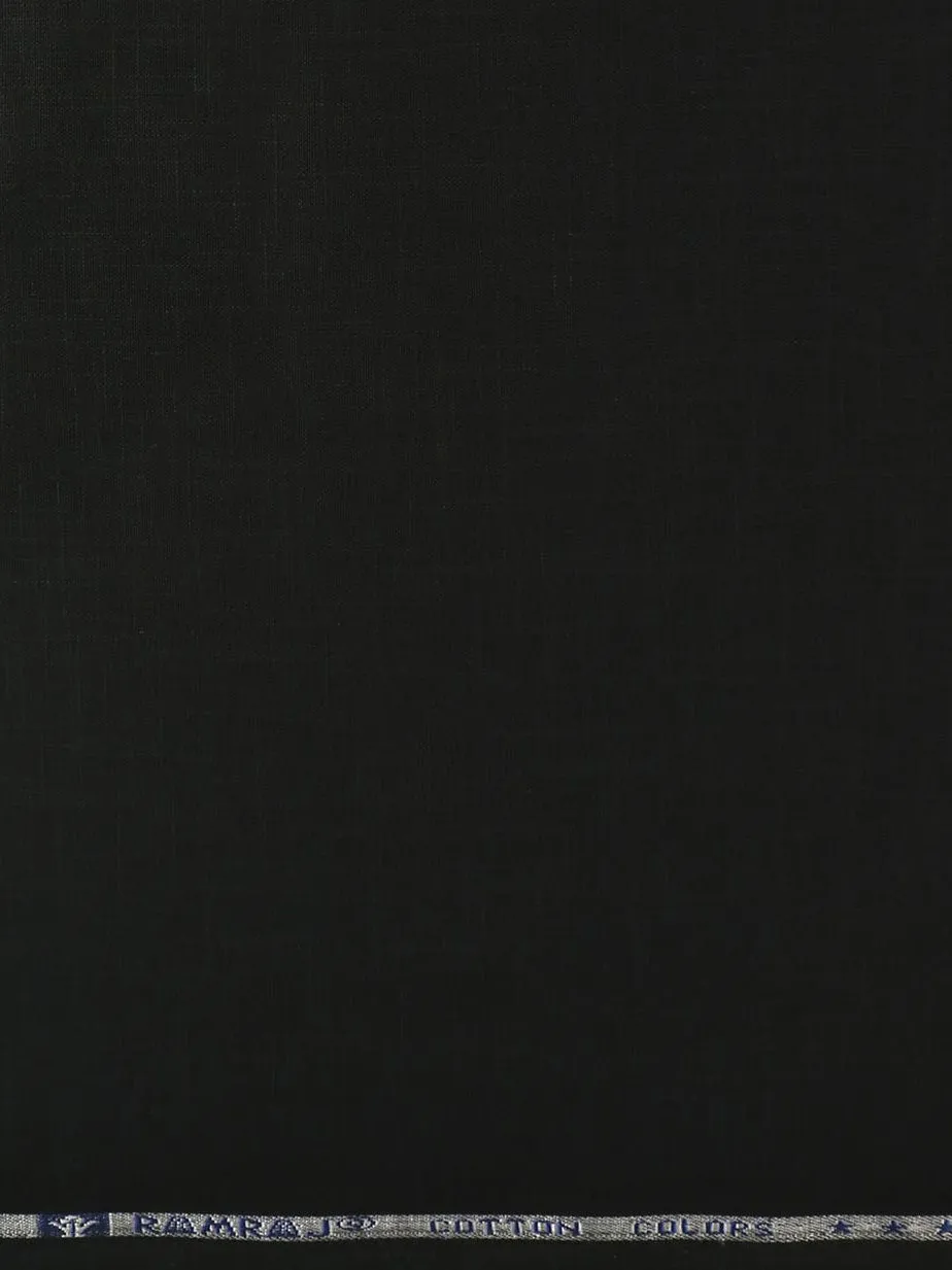 Cotton Rich Green Colour Plain Shirt Fabric Infinity
