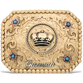 Crowned In Glory Custom Buckle