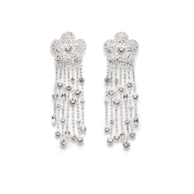 Crystal Flower Earrings