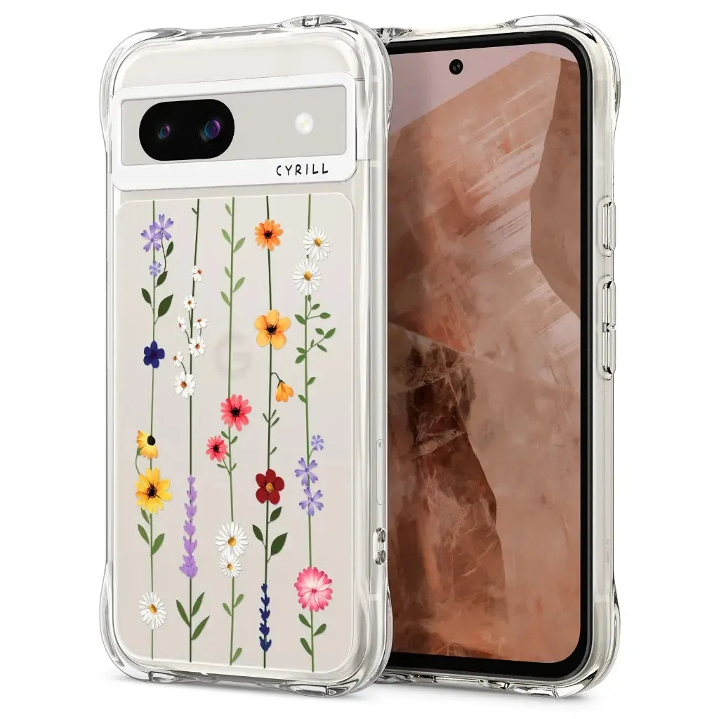 Flower Garden Google Pixel 8a Case by CYRILL Cecile - Stylish and Protective Smartphone Cover