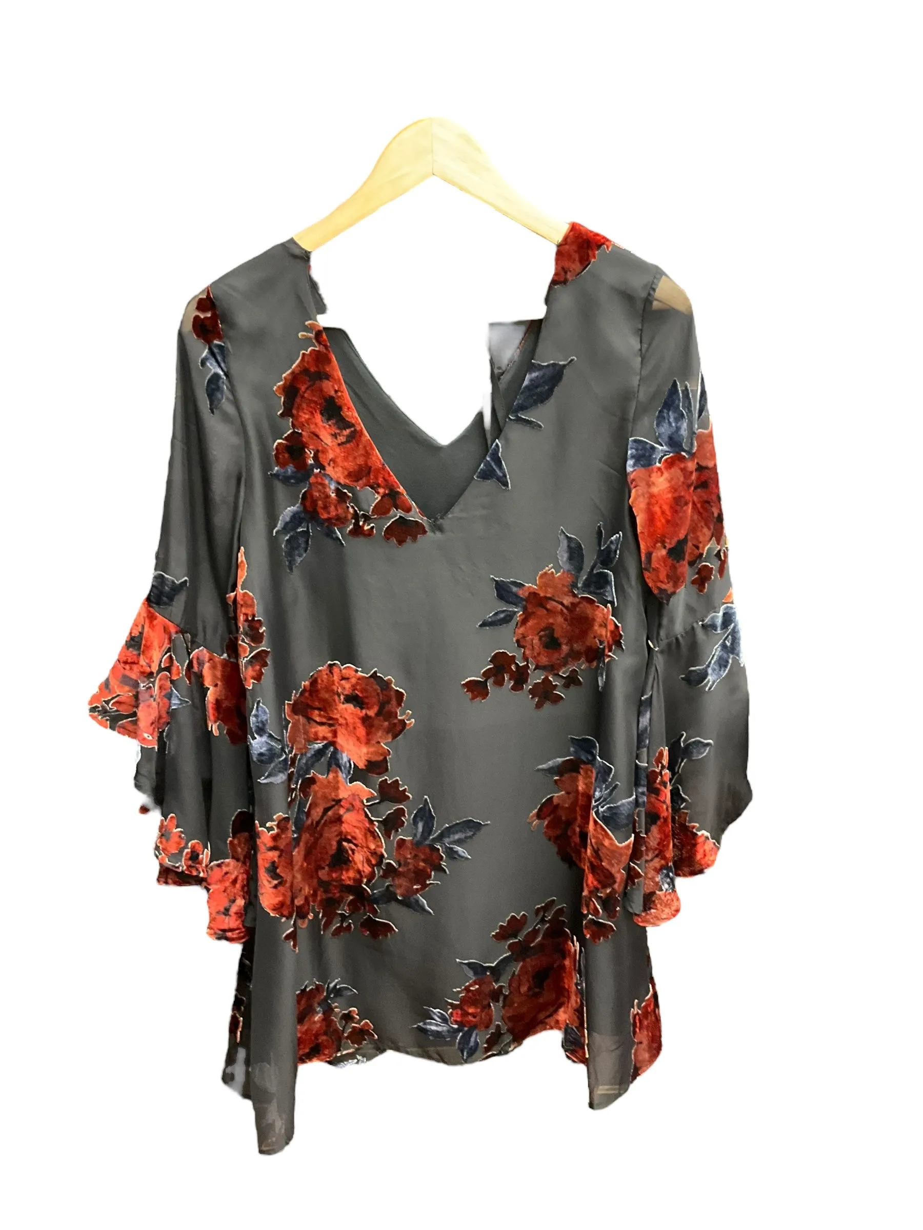 Dress Party Short By She   Sky In Floral Print, Size: S