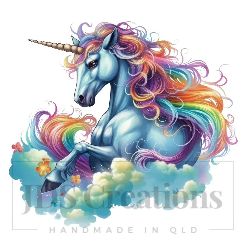 DTF Transfer - Rainbow Unicorn