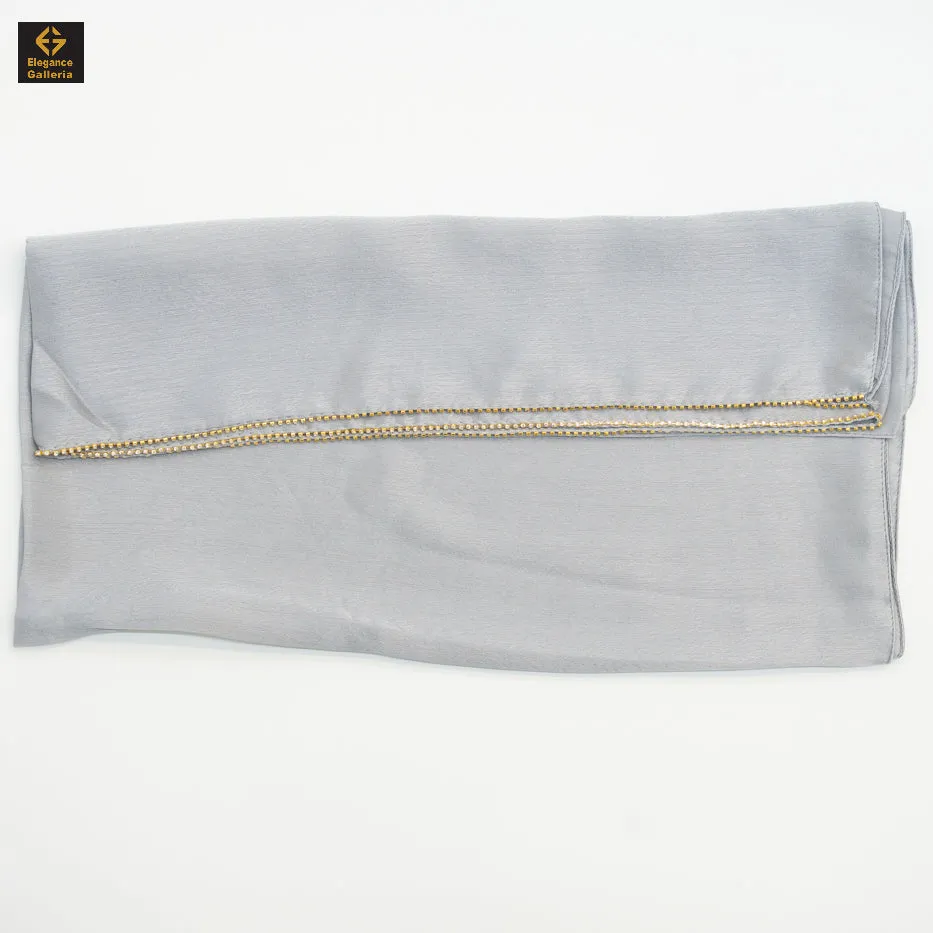EG Gold Rhinestone Hijab