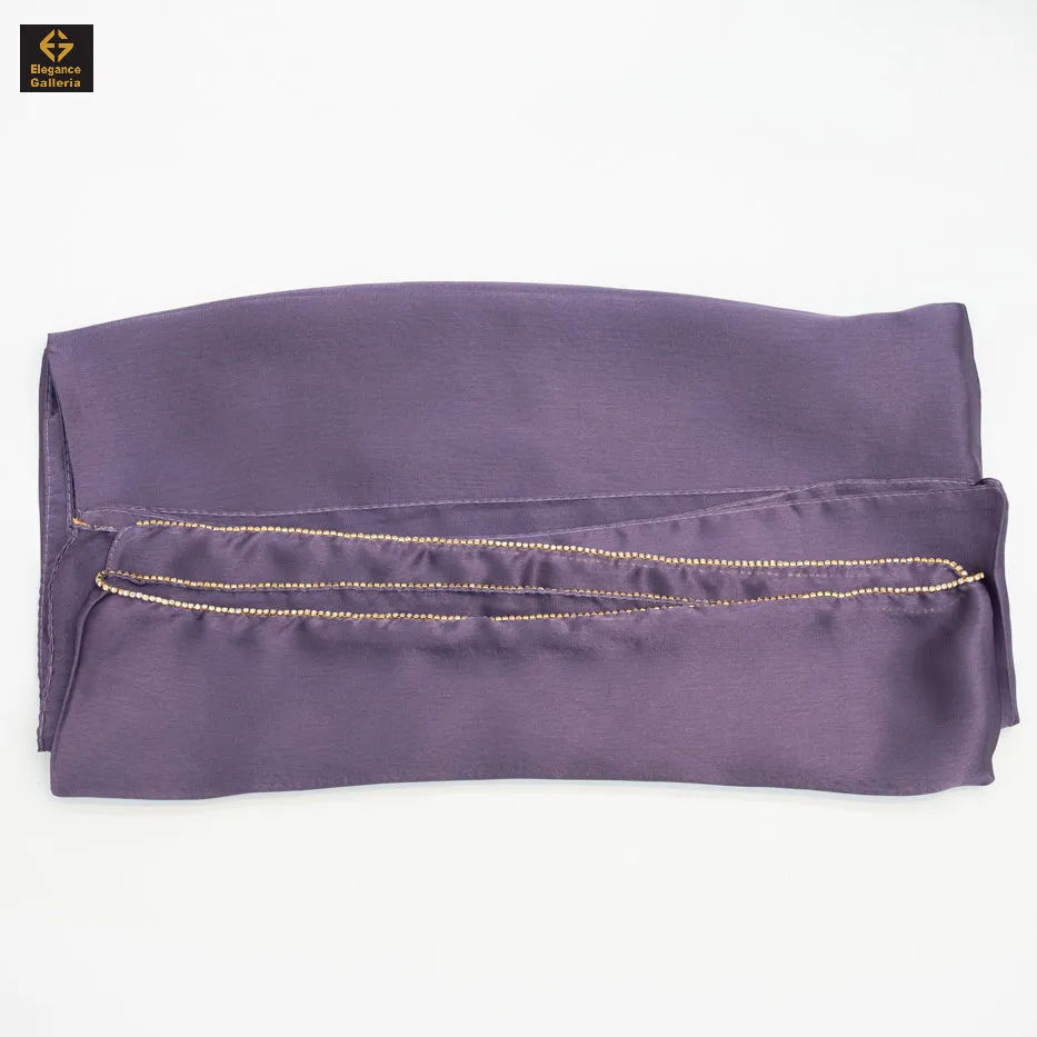 EG Gold Rhinestone Hijab