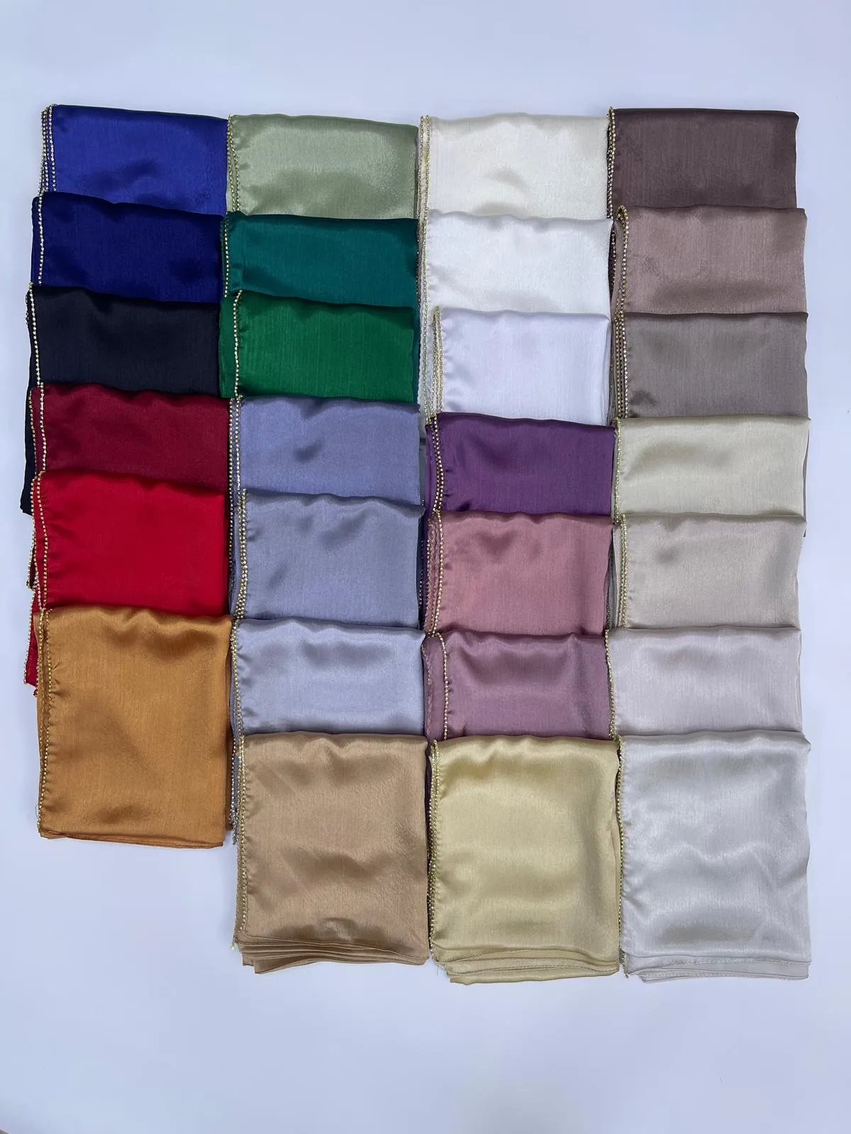 EG Gold Rhinestone Hijab