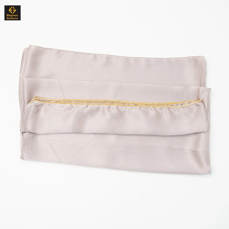 EG Gold Rhinestone Hijab