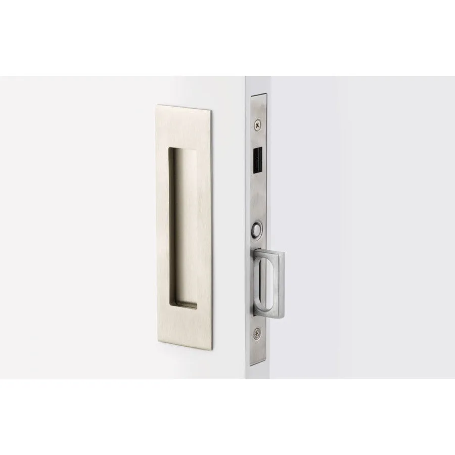 Emtek Narrow Modern Rectangular Brass Mortise Pocket Door (Several Finishes Available)