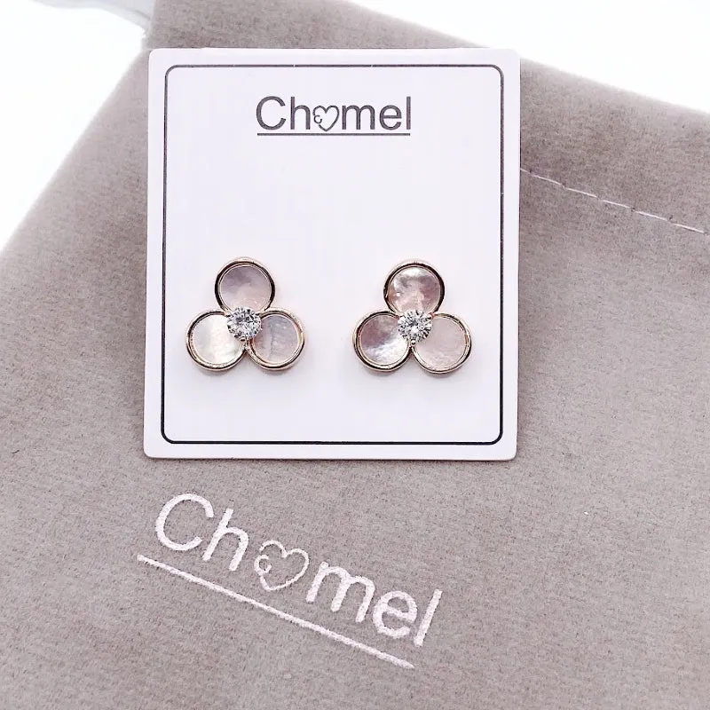 Flower Mother of Pearl Earrings