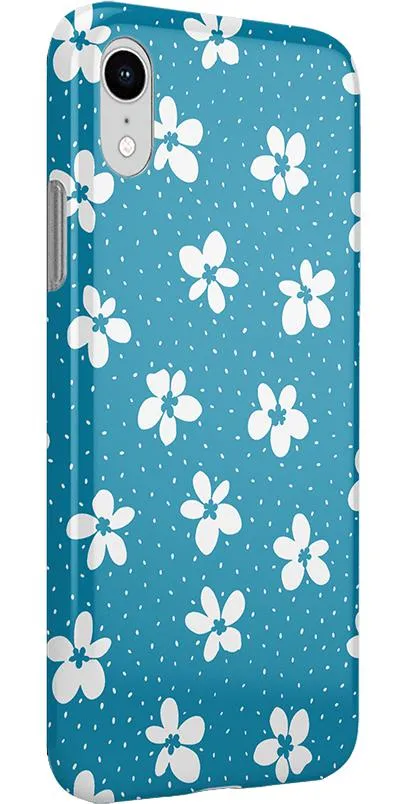 Flower My World | Ocean Blue Floral Case