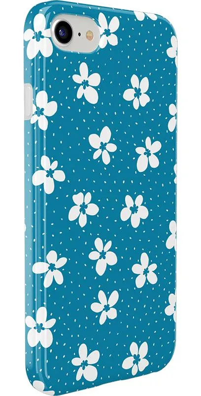 Flower My World | Ocean Blue Floral Case