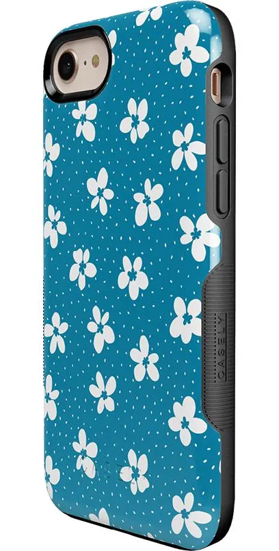 Flower My World | Ocean Blue Floral Case