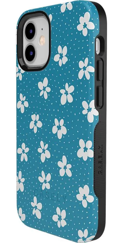 Flower My World | Ocean Blue Floral Case