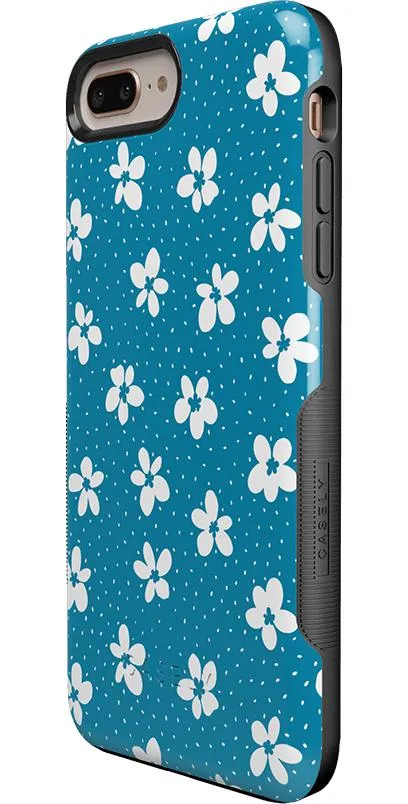 Flower My World | Ocean Blue Floral Case