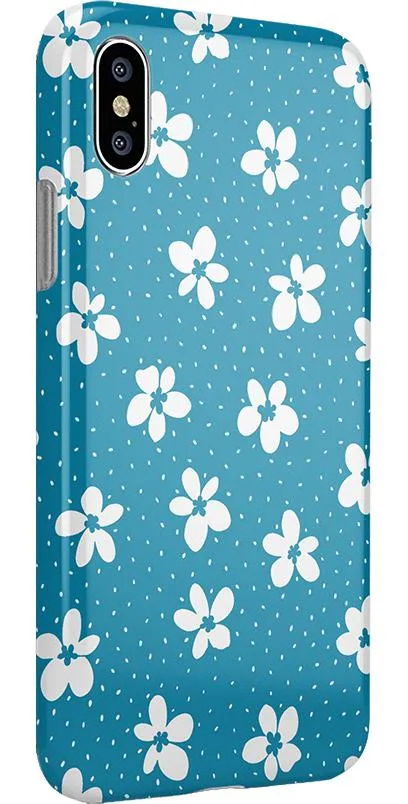 Flower My World | Ocean Blue Floral Case