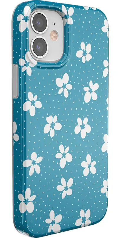 Flower My World | Ocean Blue Floral Case