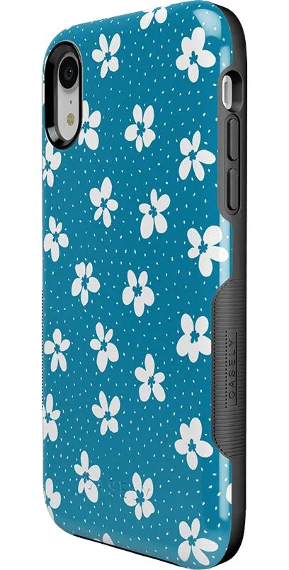 Flower My World | Ocean Blue Floral Case
