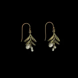 Elegant Dainty Garden Vine Wire Earrings