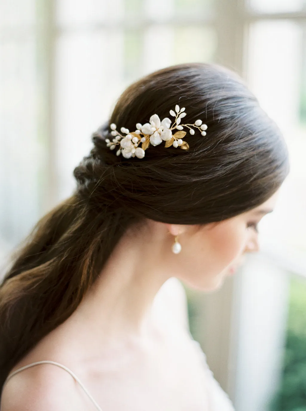 ILSE | Floral Bridal Comb