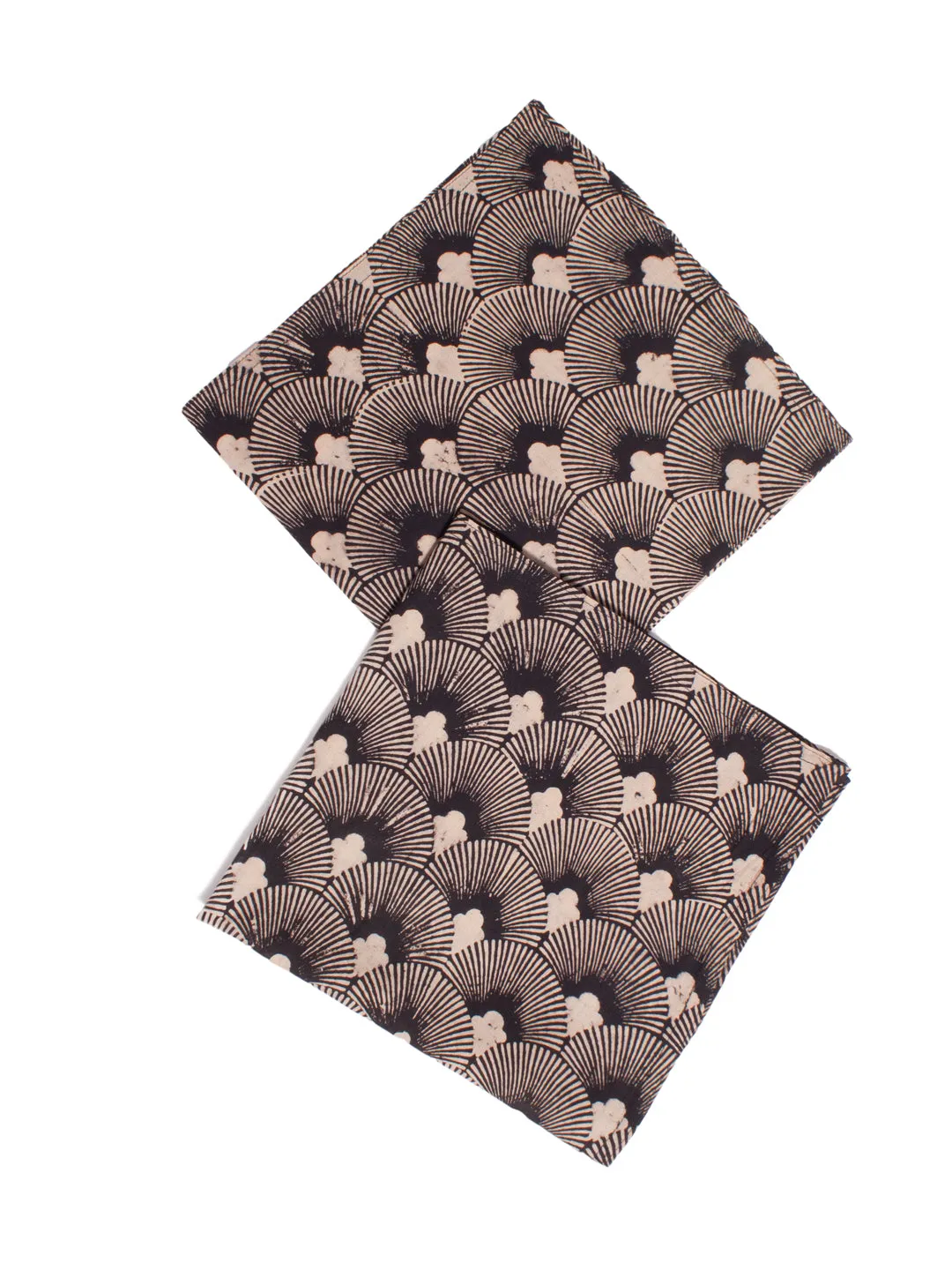 Indian Fan Napkins - Set of 2
