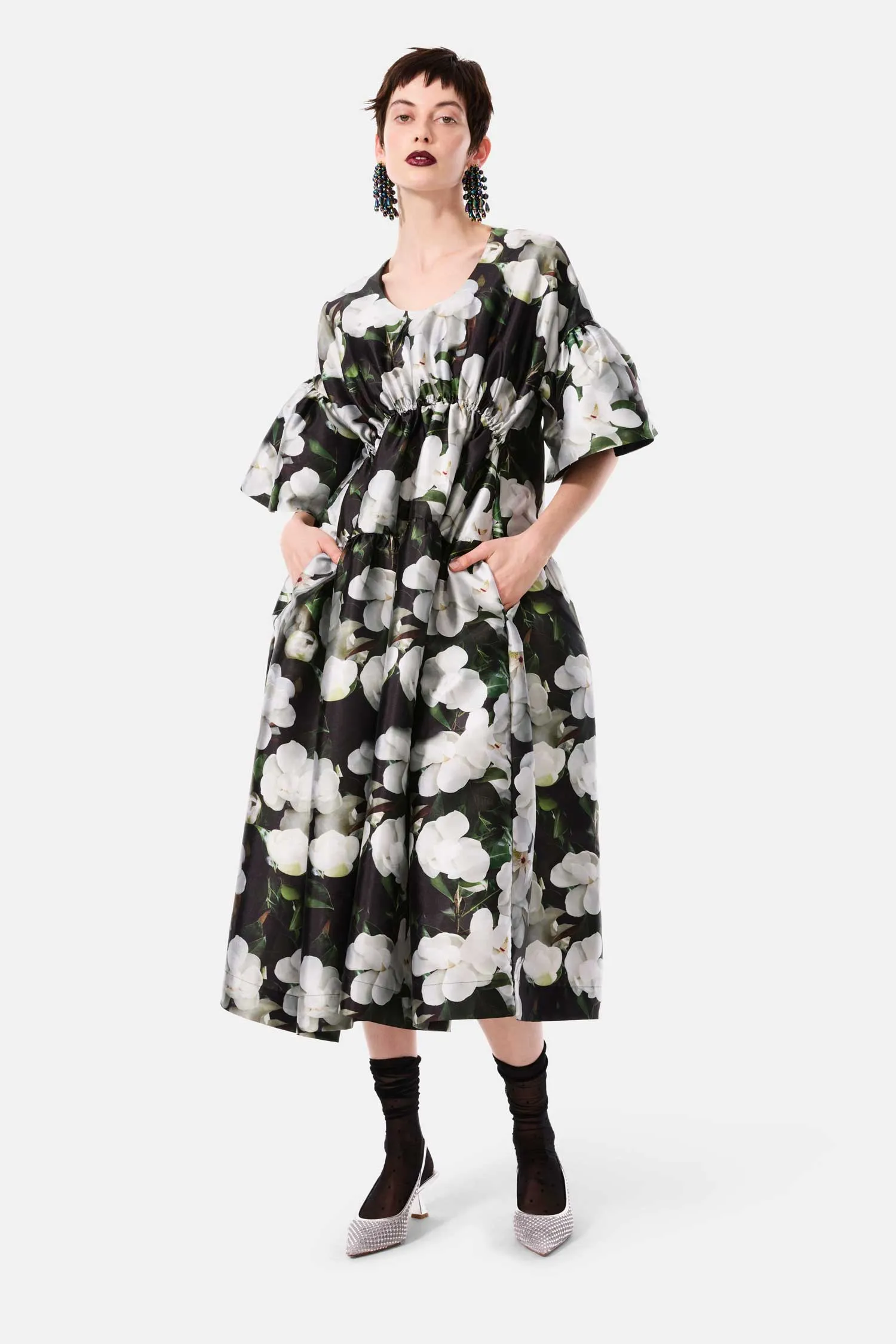 magnolia tiered dress