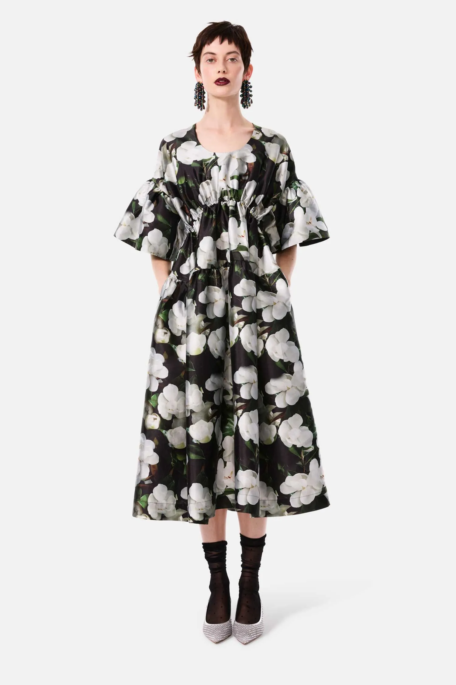 magnolia tiered dress