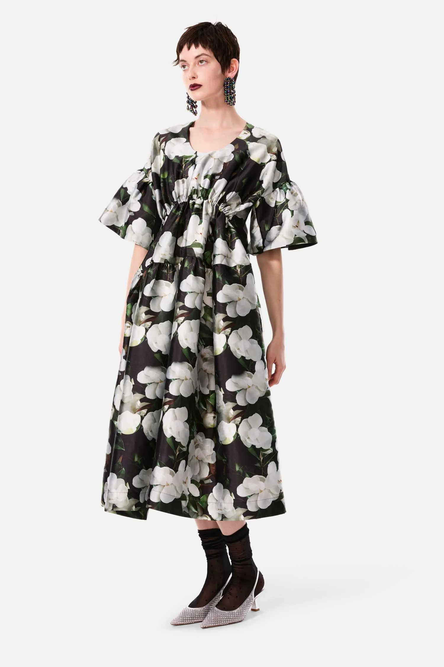 magnolia tiered dress