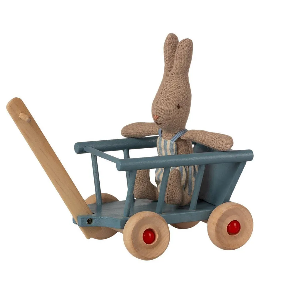 Maileg wagon - blue