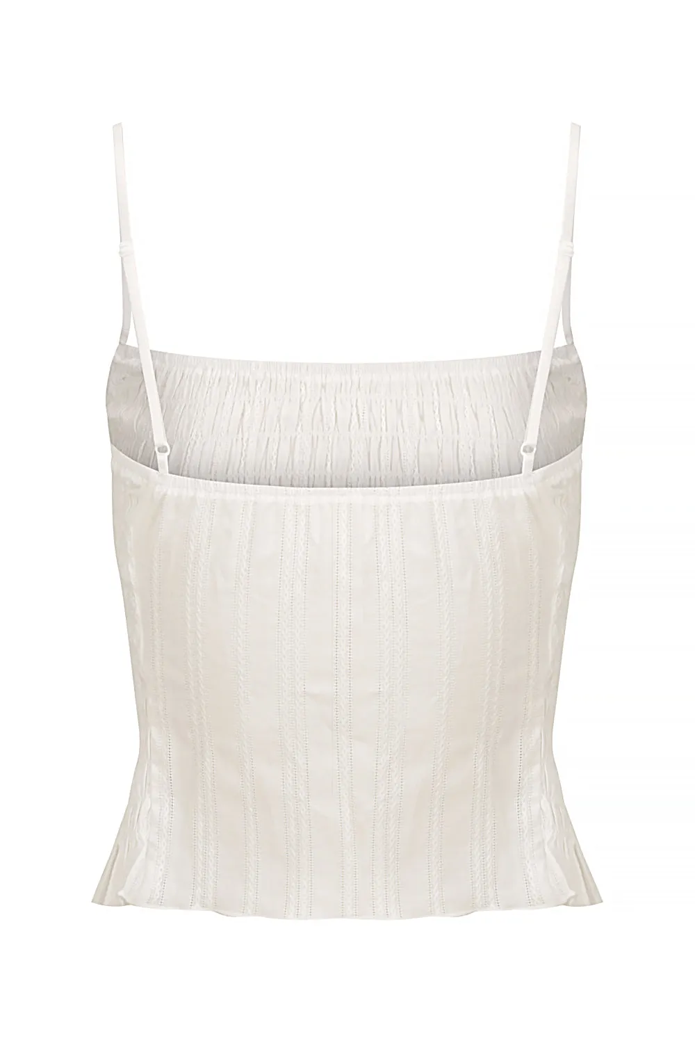 Milk Ruched Cami
