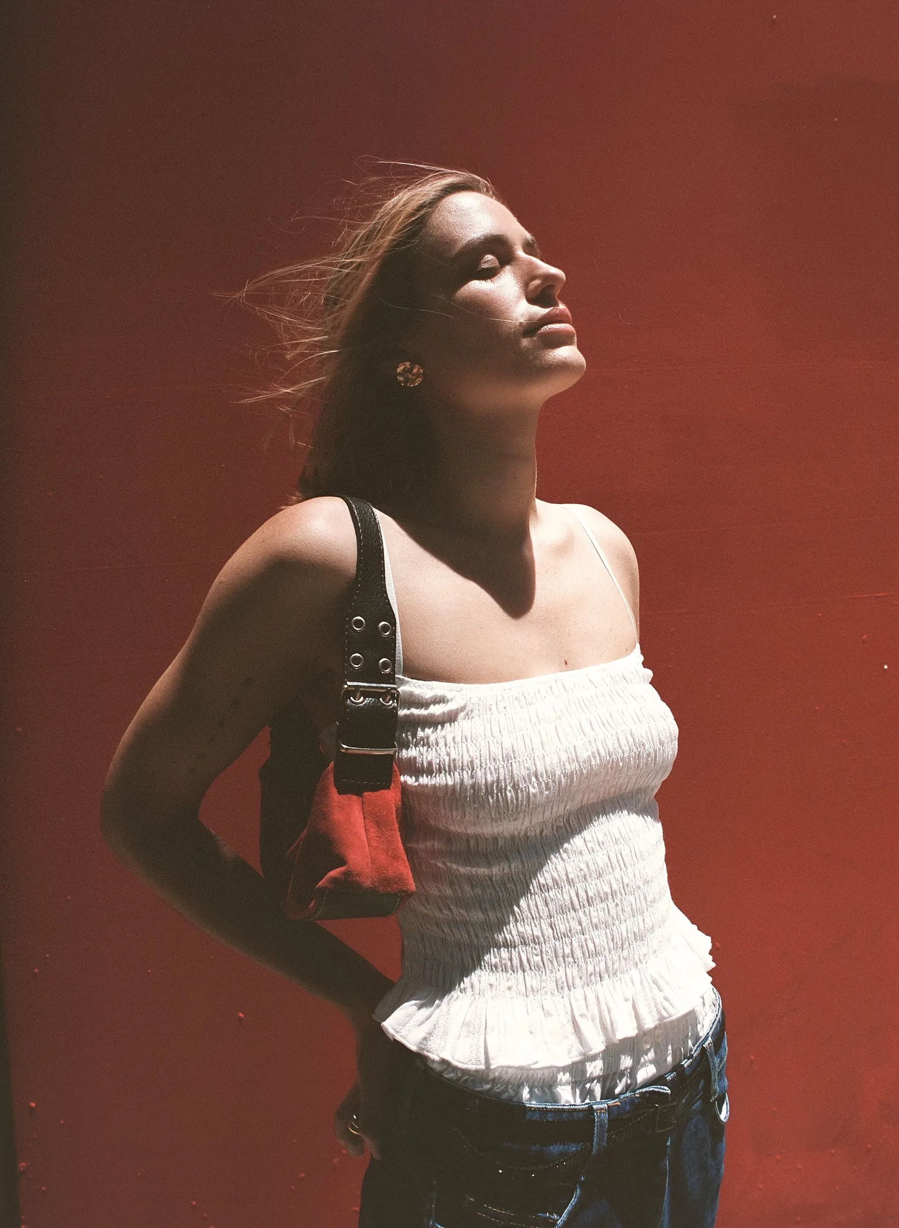 Milk Ruched Cami