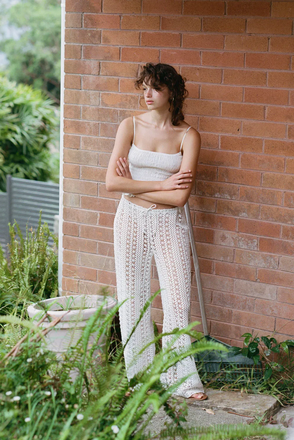 Milk Ruched Cami