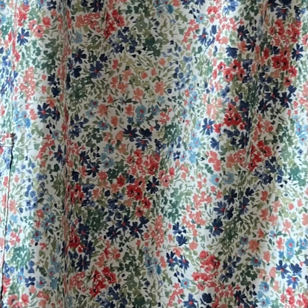 Night Dress with Chest Gather