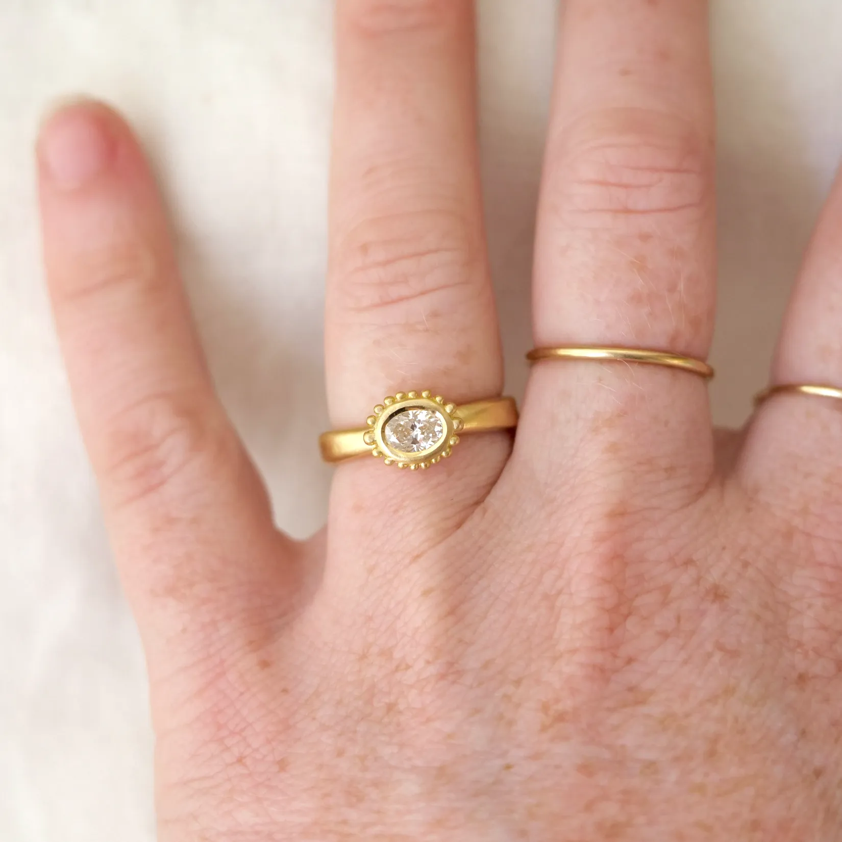 Olivia Lab Diamond Ring