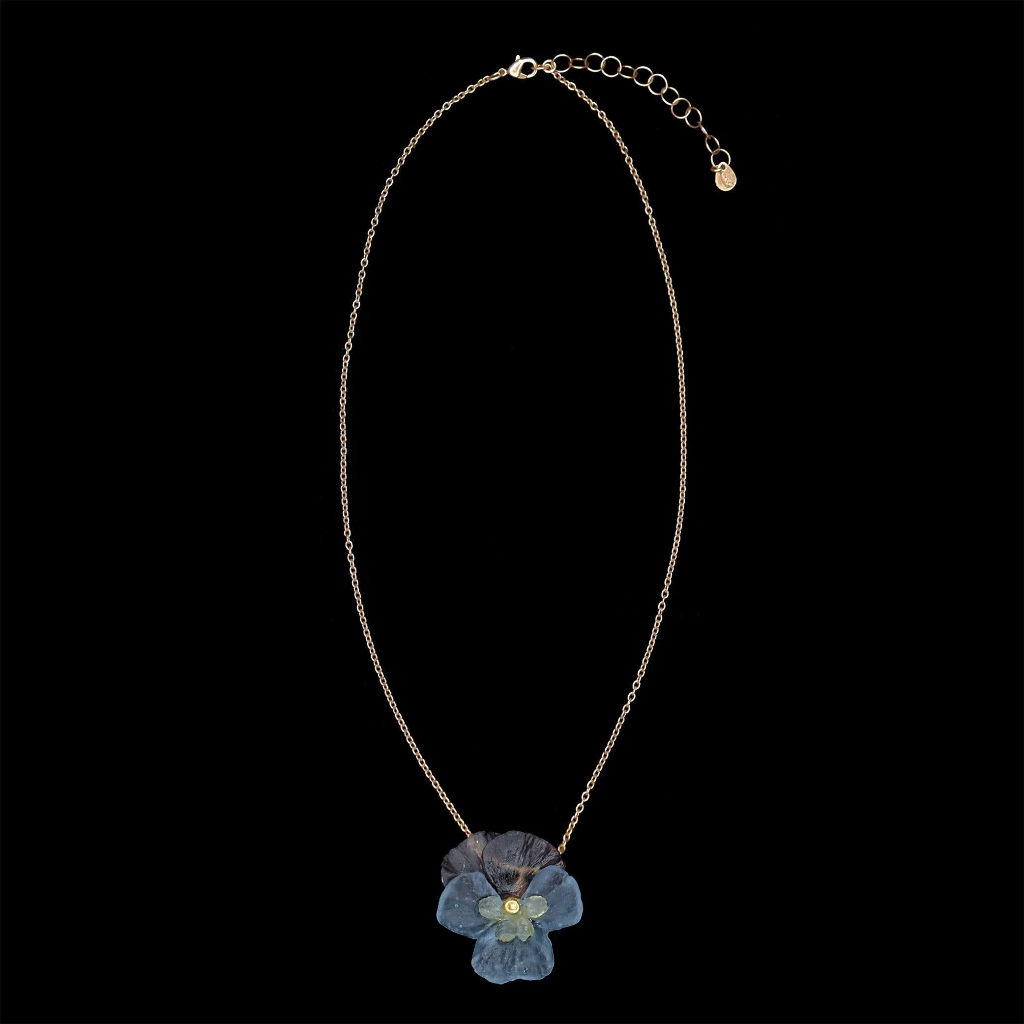 Pansies Pendant - Flower