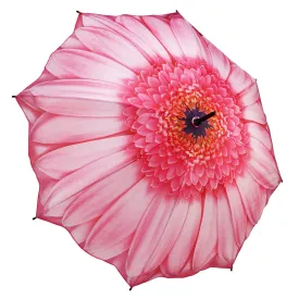 Premium Quality Pink Daisy Stick Umbrella