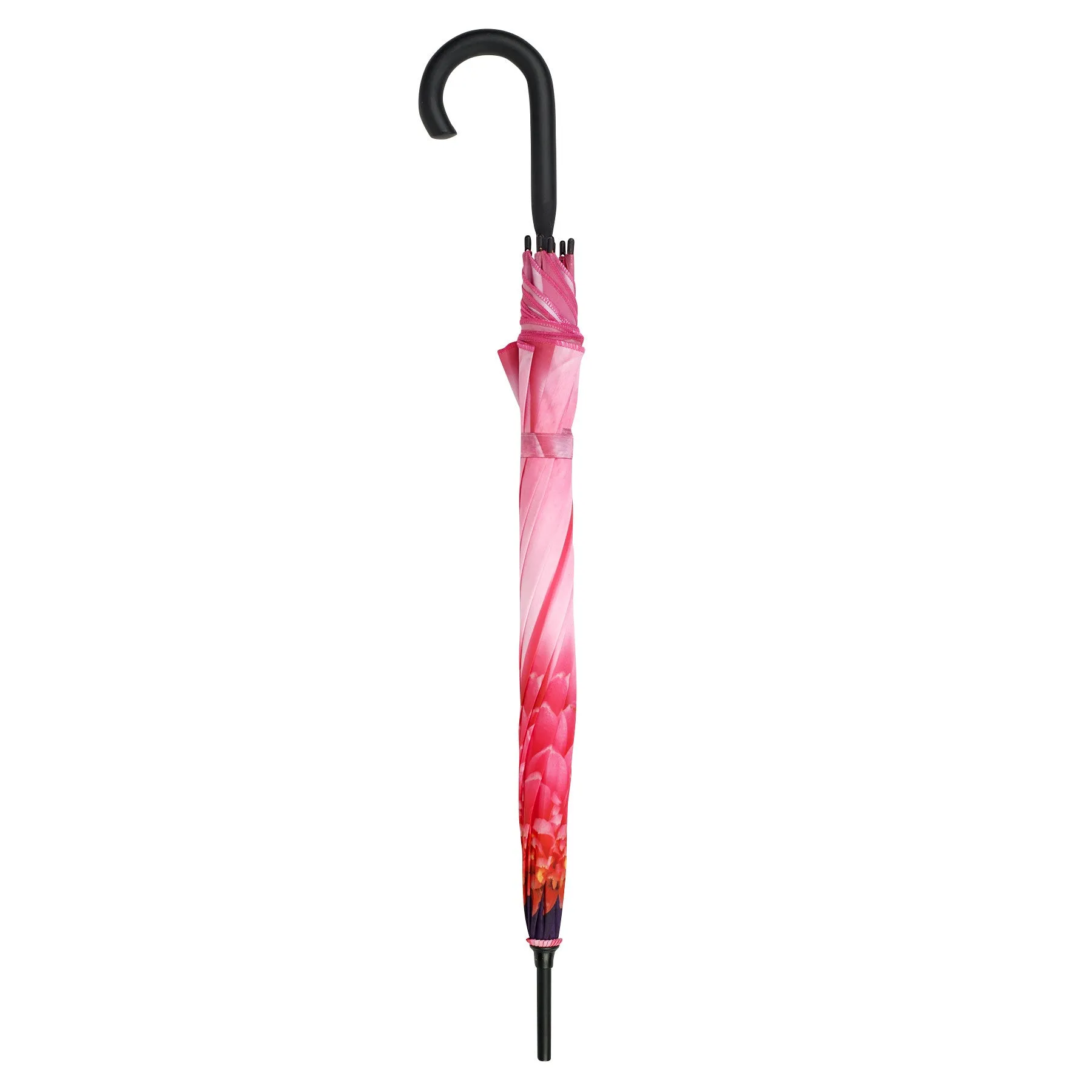 Premium Quality Pink Daisy Stick Umbrella
